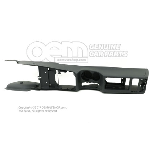 Konsola środkowa soul (czarna) Audi A3 Sedan/Sportback 8P 8P1863241  6PS