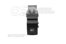 Przełącznik elektrycznego podnośnika szyb czarny/chrom 5K0959855  XSH