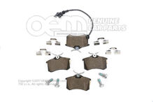 1 zestaw: klocki hamulcowe ze wskaźnikiem zużycia do hamulca tarczowego 6Q0698451B 1 zestaw: klocki hamulcowe ze wskaźnikiem zużycia do hamulca tarczowego 6Q0698451B