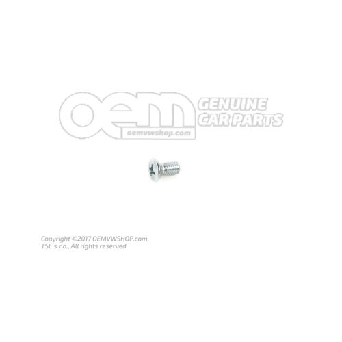 Śruba z łbem wpuszczanym owalnym M5X10 N  0142643