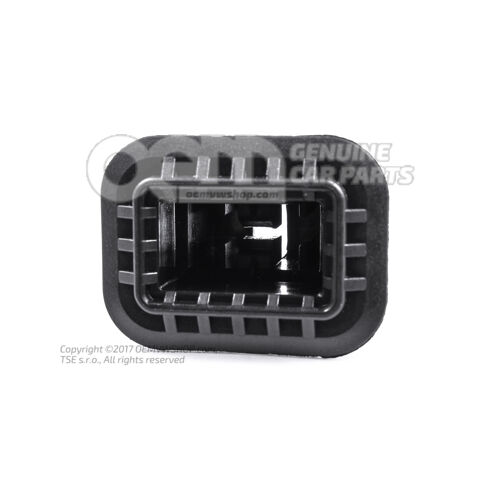 Przelotka satynowa czarna 4B0886373  01C