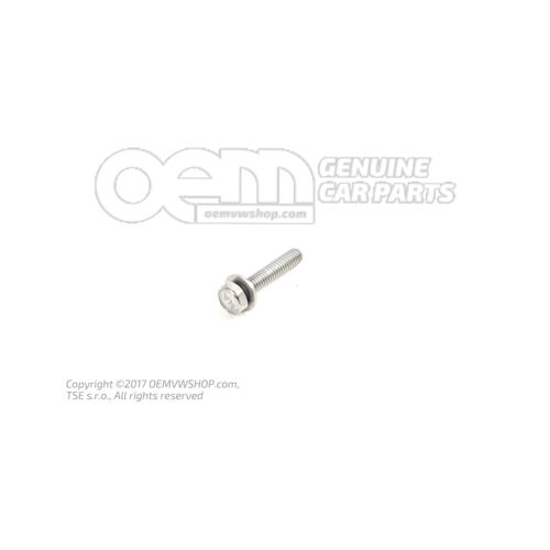 Śruba z łbem sześciokątnym (kombi) M4X20 N  10220902