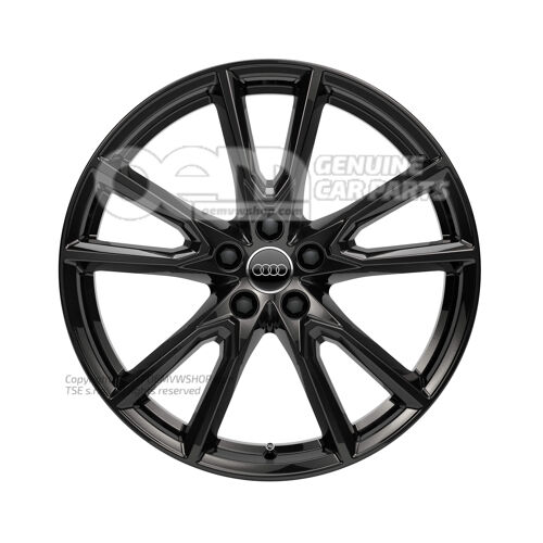 Felga aluminiowa czarno-błyszcząca do Audi Q5 80 80A071490C AX1