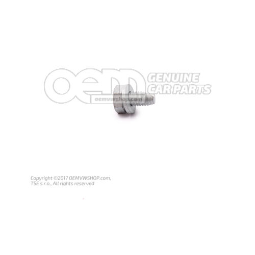 Śruba z łbem sześciokątnym (kombi) M6X12 N  90444602