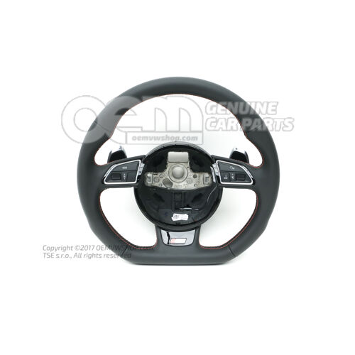 Wielofunkcyjny. kierownica sportowa (skórzana) kierownica wielofunkcyjna (skórzana) kierownica soul 8K0419091DKIWR