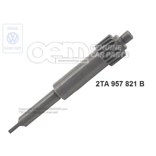 Koło zębate prędkościomierza Volkswagen L80 2TA957821B