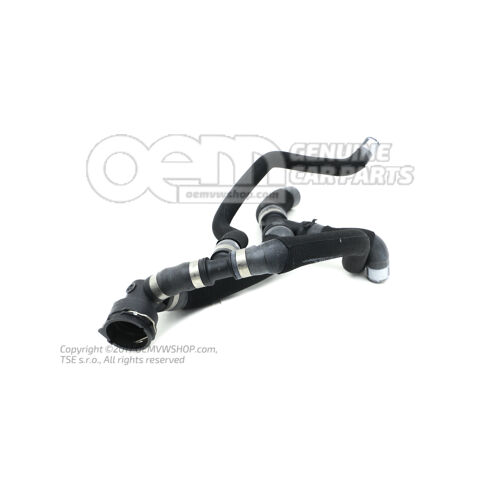 Wąż płynu chłodzącego z szybkozłączką Audi TTRS Coupe/Roadster 8J 8J0122101B