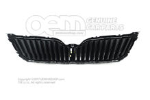 Grill czarny satynowy Skoda Superb 3T 3T0853668C 9B9 (1)