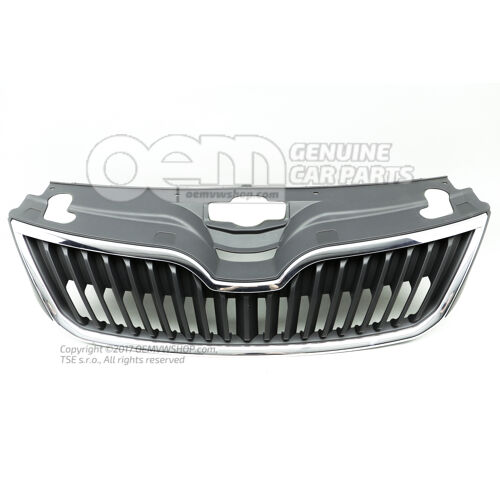 Kratka ochronna satynowa czarna Skoda Rapid 5J 5JA853651  9B9