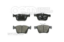 1 zestaw klocków hamulcowych do hamulców tarczowych o wymiarach 300X12MM 3Q0698451J