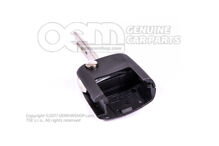 Klucz główny z transponderem o zmiennym kodzie do centralnego zamka sterowanego radiem (składany 1T0837246D INF (2)