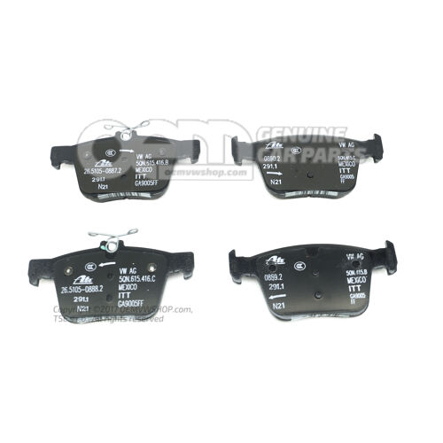 1 zestaw klocków hamulcowych do hamulca tarczowego 3Q0698451S
