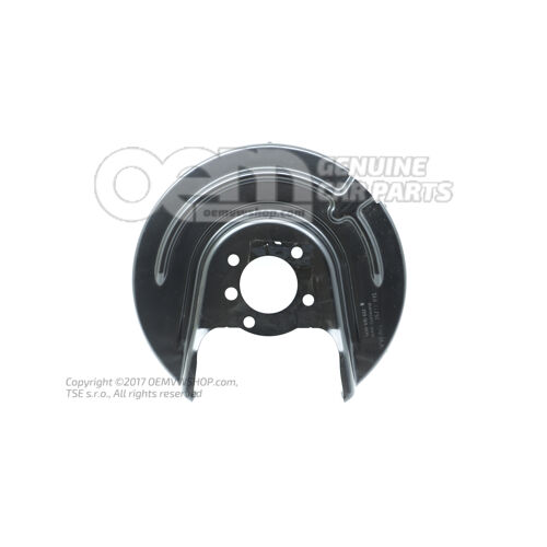 Osłona tarczy hamulcowej 5Q0615612M