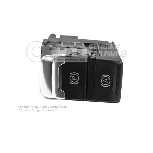 Przełącznik elektromechanicznego hamulca postojowego -EPB- nero standard 8K2927225D WEP