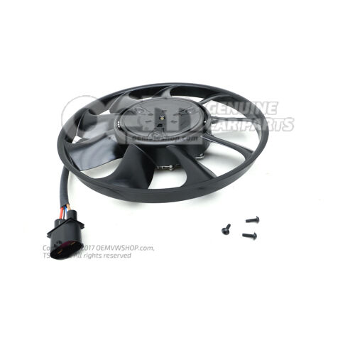 Wentylator chłodnicy ze sterownikiem 8W0959455AA