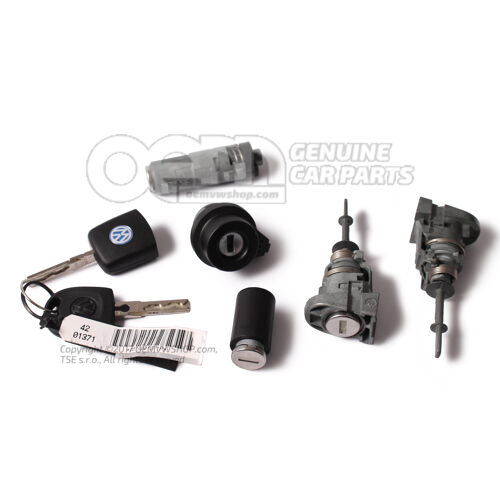1 zestaw cylindrów zamka 2K0898375B