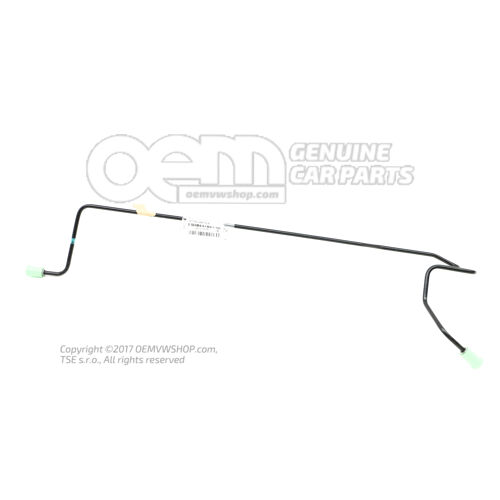 Przewód hamulcowy od głównego cylindra hamulcowego do hydrauliki 3Q1614740B