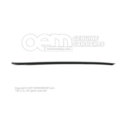 Listwa deflektora wody, satynowo czarna 4F0854328A 01C