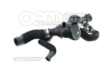 Wąż płynu chłodzącego z szybkozłączką Audi TTRS Coupe/Roadster 8J 8J0122101B (2)