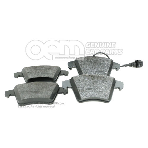 1 zestaw klocków hamulcowych do hamulców tarczowych Audi A8/S8 Quattro 4H 4H0698151S