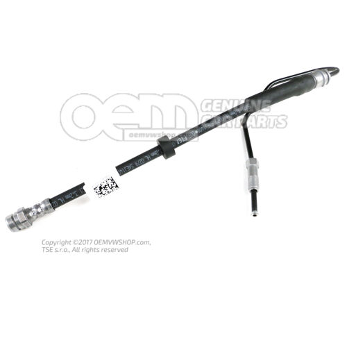 Rozmiar przewodu hamulcowego M10X1X318MM 8W0611707H