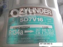 Sprężarka klimatyzacji ze sprzęgłem elektromagnetycznym 357820803Q (1)