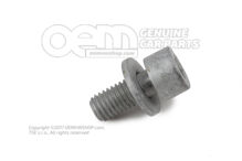 Śruba z łbem gniazdowym z łbem gniazdowym sześciokątnym (kombinacja) M8X18 N  10055703 (2)