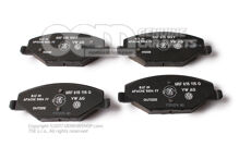 1 zestaw klocków hamulcowych do hamulca tarczowego 6RU698151B (1)