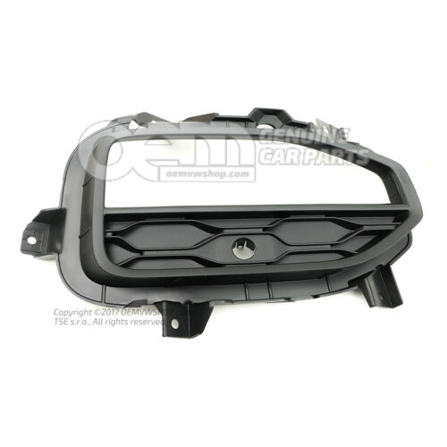 Wykończenie satynowe w kolorze czarnym 2GA853808C 9B9