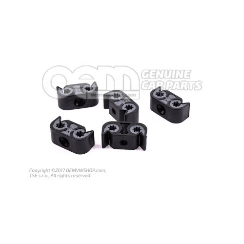 Uchwyt przewodu hamulcowego 1J0611797