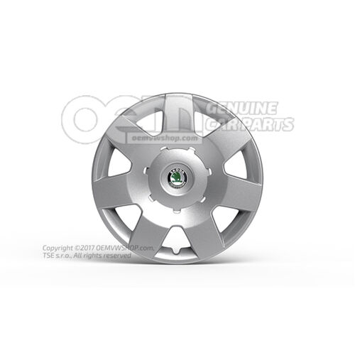1 komplet pierścieni kołpakowych Skoda Fabia 6Y CDB400004