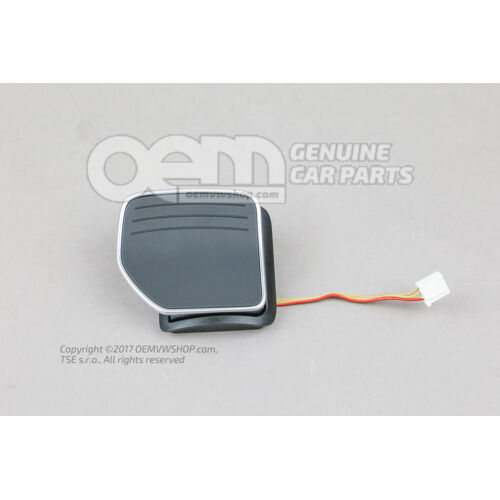Przycisk do przycisków wielofunkcyjnych TIPTRONIC do aluminiowej kierownicy 8J0951527C 3Q7