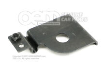 Mocowanie płyty ustalającej wahacza gąsienic 7E0941454A