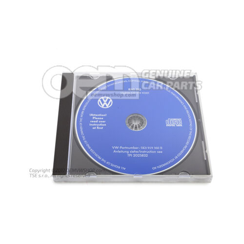 CD-ROM do adaptacji oprogramowania 5K0919360B