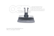 Pokrętło satynowe czarne 1J0867467  9B9 (1)