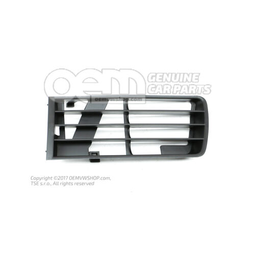 Kratka nawiewu czarna 8D0807345R 3FZ