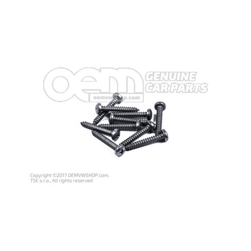 Wkręt do paneli z łbem owalnym 4,8X32 N  01394111