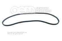 Uszczelka drzwi wewnętrznych Volkswagen Touareg 7P 7P0867367J (1)
