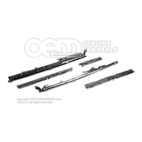 1 zestaw mechanizmów przesuwno-uchylnych 1K9898738B