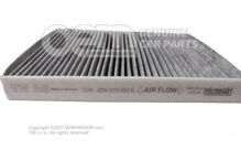 Wkład filtrujący z filtrem zapachów i substancji szkodliwych „eko” ekonomiczny JZW819653E (2)