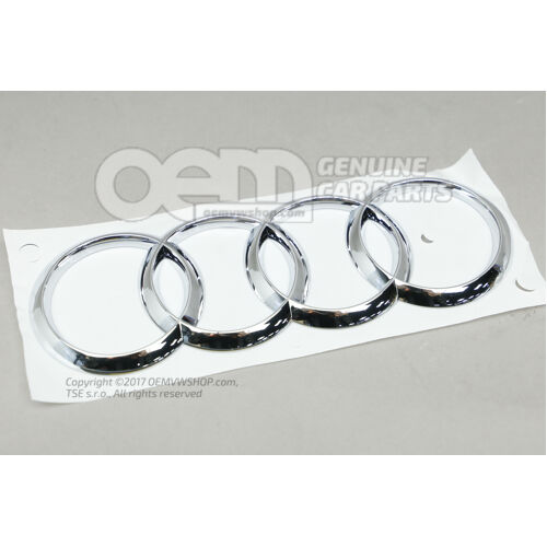 Emblemat AUDI chromowany 8P0853742A 2ZZ