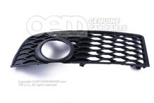 Kratka nawiewu powietrza w kolorze satynowo-czarnym 8E0807681C 01C (1)