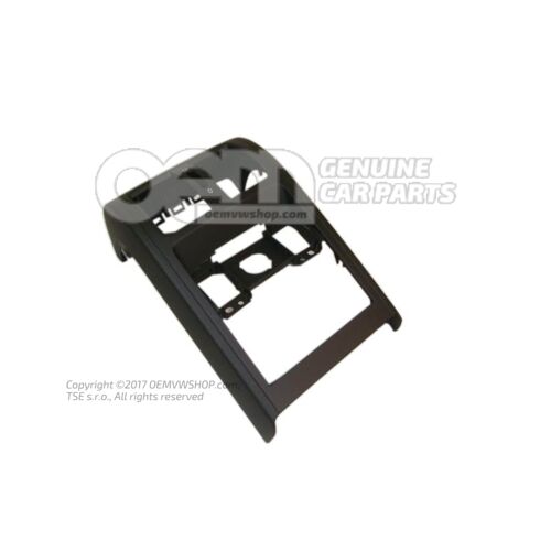 Rama czarna 3C0864376F 1QB