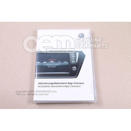 Dokument aktywacyjny aplikacji Connect 5G0054830A