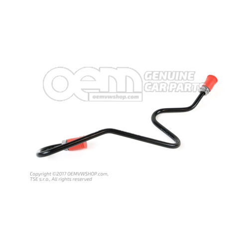 Przewód hamulcowy od głównego cylindra hamulcowego do hydrauliki 5N1614740F