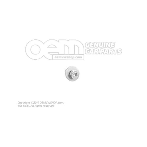 Śruba z łbem sześciokątnym (kombinowana) N  91034501