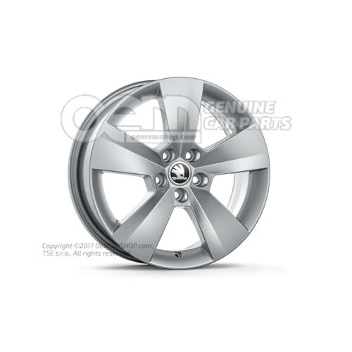 Felga aluminiowa srebrna 654071496E 8Z8
