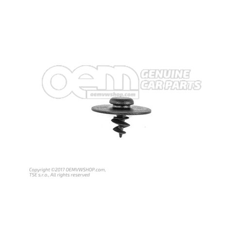 1 zestaw: przyciski mocujące do dywanika Volkswagen Golf 1J 3B0061494