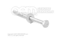 Śruba, sześciokąt. hd. (kombi.) N  90707502