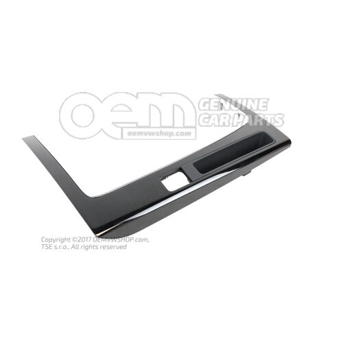 Rama osłony czarna wysoki połysk Audi Q5 80 80C863969F 1LQ